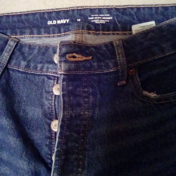 Old navy jeans size 12  NET - Picture 6 of 6